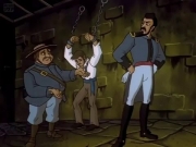 زورو فارس بعباءة سوداء 