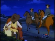 زورو فارس بعباءة سوداء 