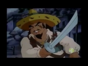 زورو فارس بعباءة سوداء 